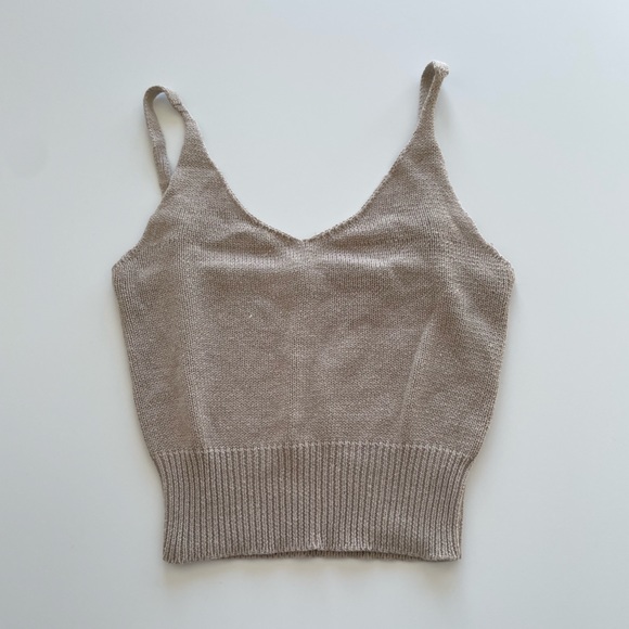Knit tank beige - Picture 4 of 4
